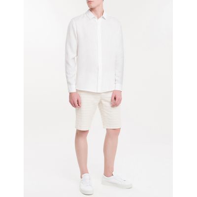Camisa Regular Cannes Linen - Branco