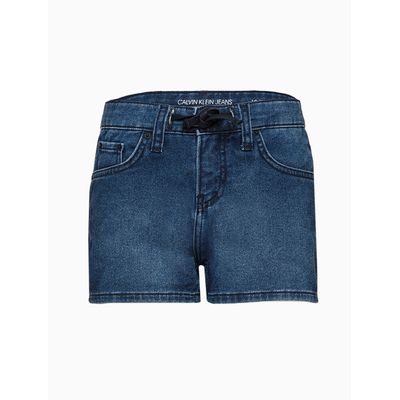 Shorts Jeans Five Pockets C/ Cad  Calvin Klein Jeans -  Azul Marinho