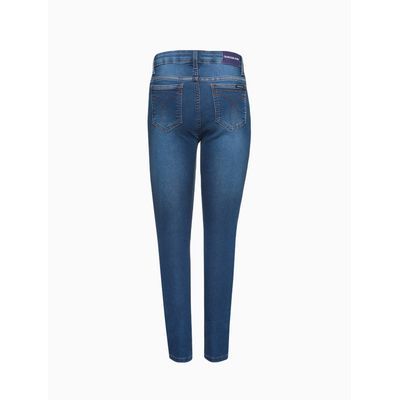 Calça Jeans Jegging High Five Pockets  Calvin Klein Jeans -  Azul Médio