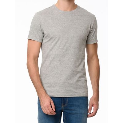 Camiseta Masculina Essentials Cinza Mescla Calvin Klein Jeans