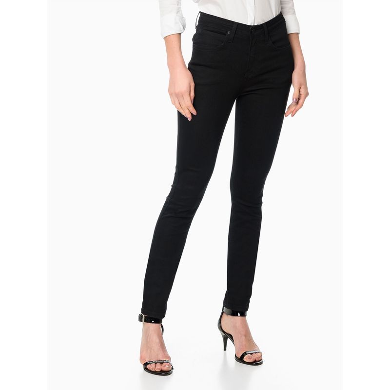 Calça Jeans Fem Calvin Klein High Rise Skinny - Compre Online