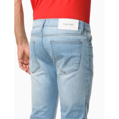 Calça Jeans Five Pockets Skinny  Calvin Klein -  Azul Claro