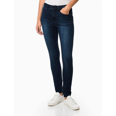 Calça Jeans H R Body Skinny Soft Touch  Calvin Klein Jeans -  Azul Marinho