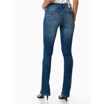 Calça Jeans Five Pockets Kick Flare  Calvin Klein Jeans -  Azul Médio