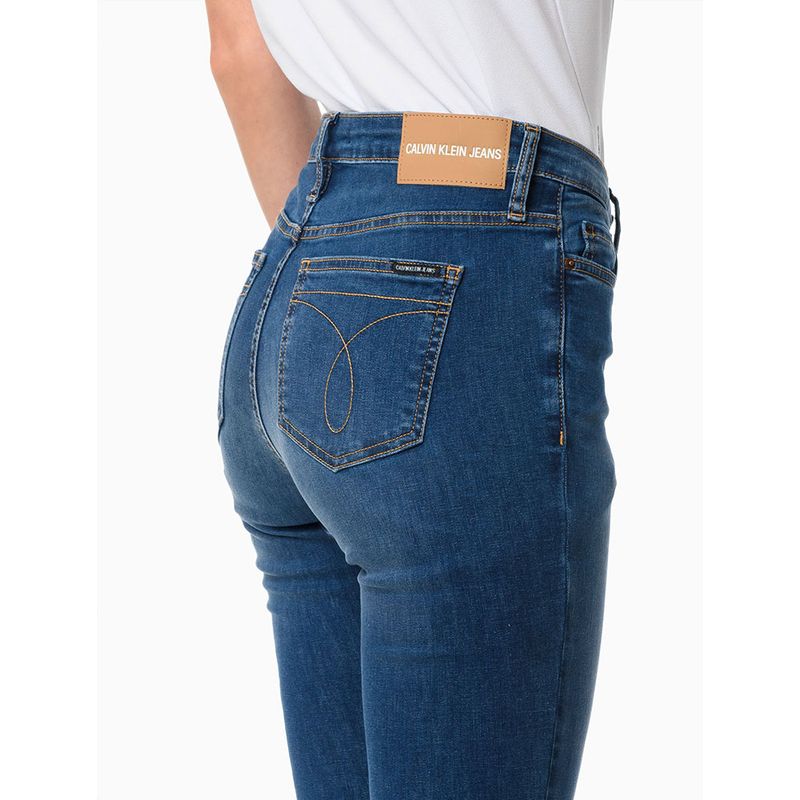 Calça Jeans Feminina Skinny com Stretch Cintura Alta Calvin Klein Jeans -  Calvin Klein