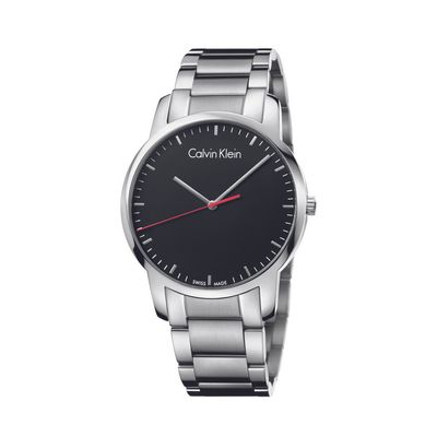 Relógio Calvin Klein Pulseira De Aço Prata