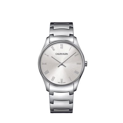 Relógio Calvin Klein Pulseira De Pulseira Aço Prata