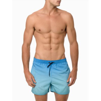 Shorts Swim Masc Degrade - Azul Escuro