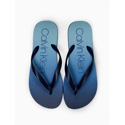 Chinelo Swimwear Estampa Degradê  Calvin Klein -  Azul Marinho