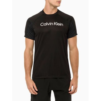 Camiseta Masculina Esporte Corrida Preta Calvin Klein