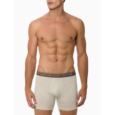 Underwear Boxer Básica Elástico CK One Nude Cueca Calvin Klein