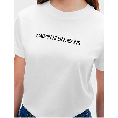 T Calvin Klein Jeans - Shirt M/C Ckj Algodão Orgânico