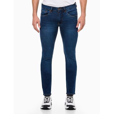 Calça Jeans Super Skinny 5 Pockets Calvin Klein Jeans - Azul