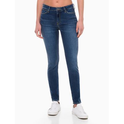 Calça Jeans Super Skinny 5 Pockets Calvin Klein Jeans - Azul Claro