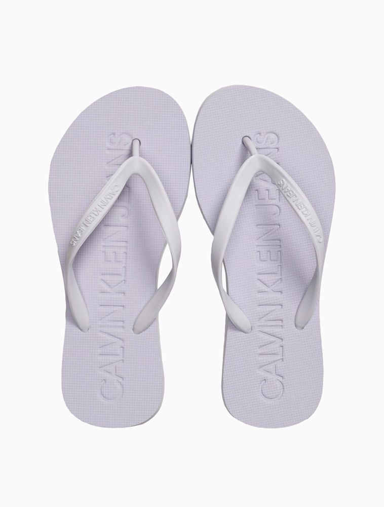 Chinelo-Calvin-Klein-Jeans-Baixo-Relevo-Borracha---Branco