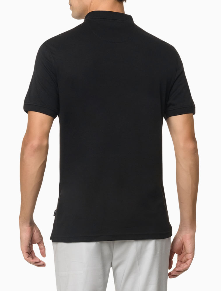 Camiseta Polo Masculina Básica Liquid Touch Calvin Klein - Calvin
