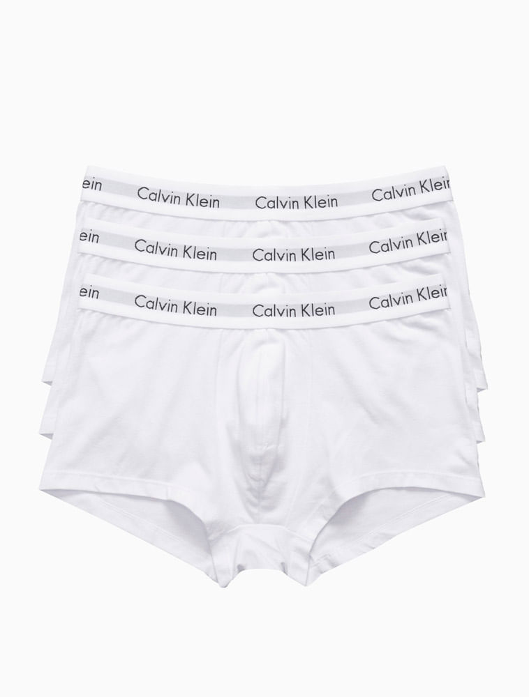 Cueca Boxer Ck One Print Marker Logo - Calvin Klein Underwear - Azul -  Oqvestir