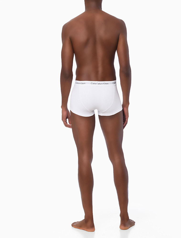 Kit-3-Cuecas-Low-Rise-Trunk-Calvin-Klein-Underwear---Branco