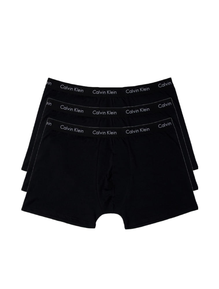 Kit-3-Cuecas-Plus-Size-Trunk-Classic-Calvin-Klein-Underwear---Preto-----------------------------------