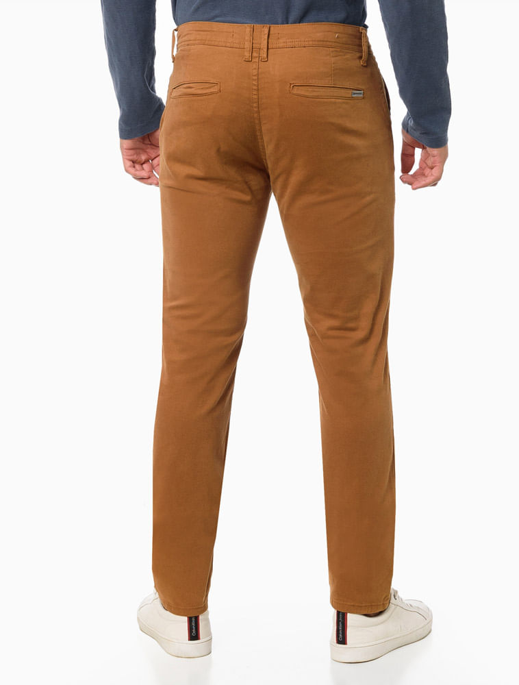 Calca-Color-Chino-Skinny-Calvin-Klein-Jeans---Caqui-Escuro----------------------------