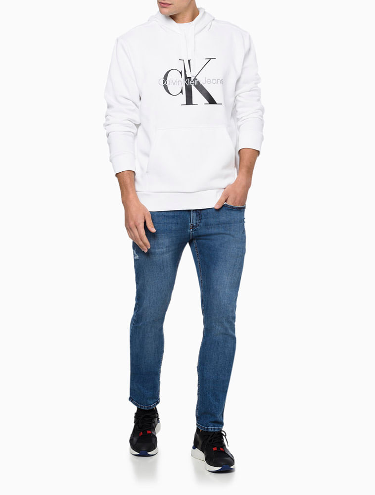Blusa Moletom Masculino Hoddie Calvin Klein Loungewear - Calvin Klein