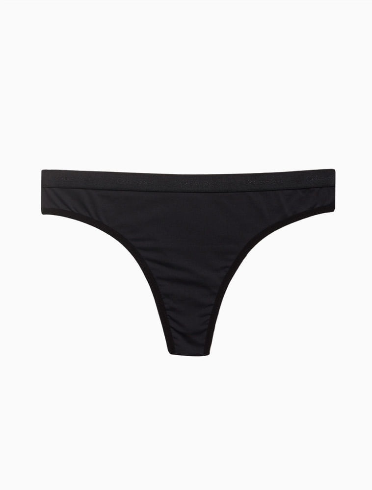 Calcinha Calvin Klein Underwear String Preta - Compre Agora