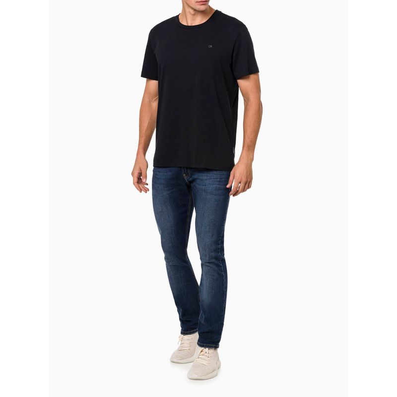 Camiseta Masculina Gola Careca Solid Liquid Calvin Klein - Calvin