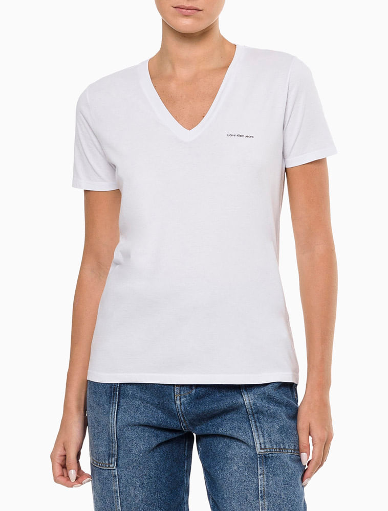 Camiseta Calvin Klein Rosa Feminina