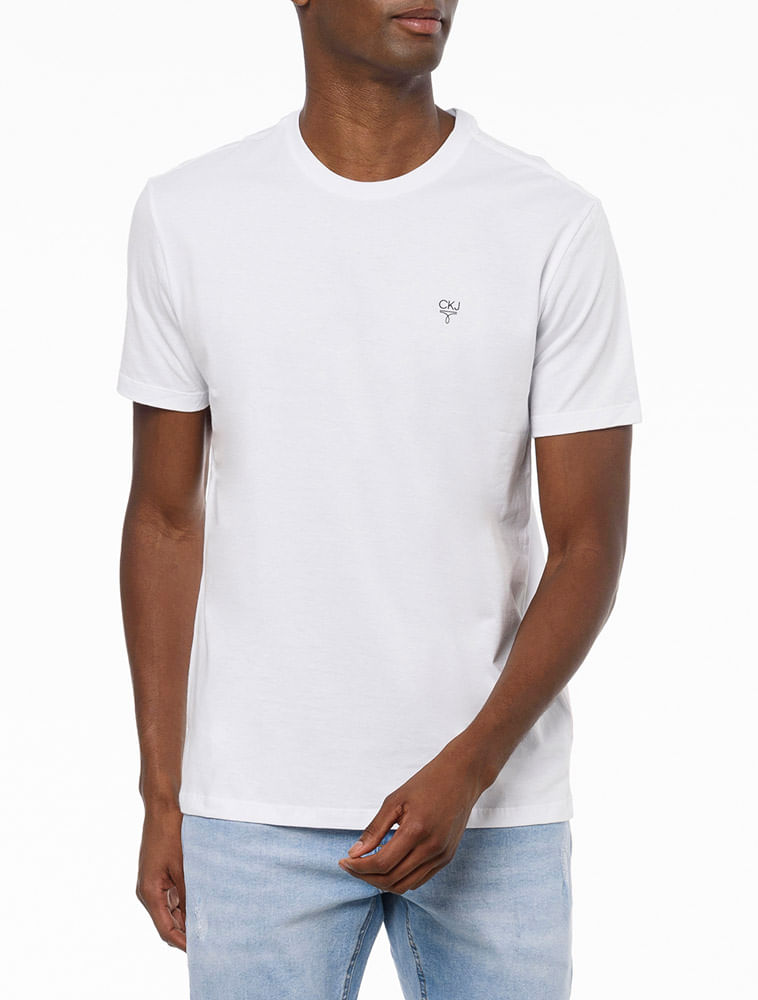 Calvin Klein Camiseta masculina com logotipo Ck Chill Lounge