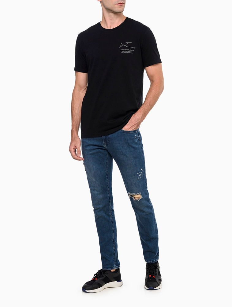 Camiseta Mc Calvin Klein Jeans Slim - Comprar Online