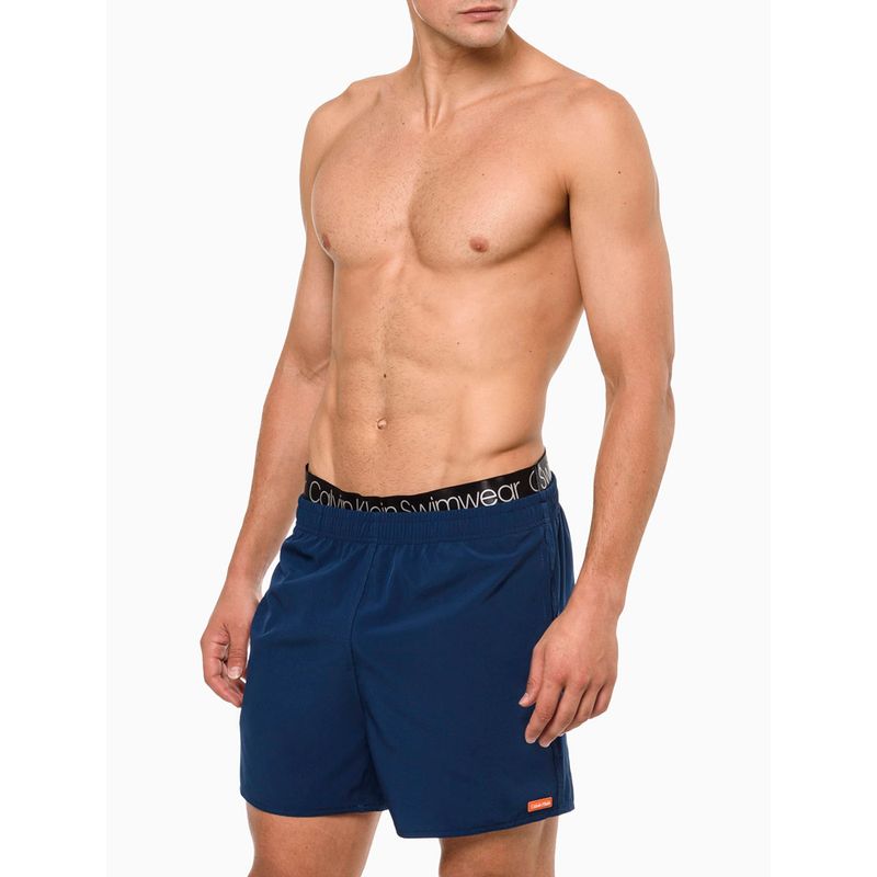 Short Praia Masculino C s El stico Calvin Klein Swimwear Calvin