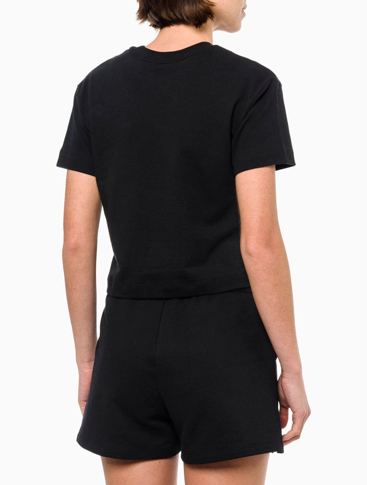 Blusa Masculina Gola Careca Ck1 - Calvin Klein Underwear - Preto