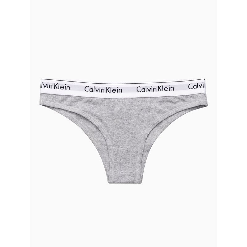 Calcinha Tanga Modern Cotton - Calvin Klein Underwear - Branco