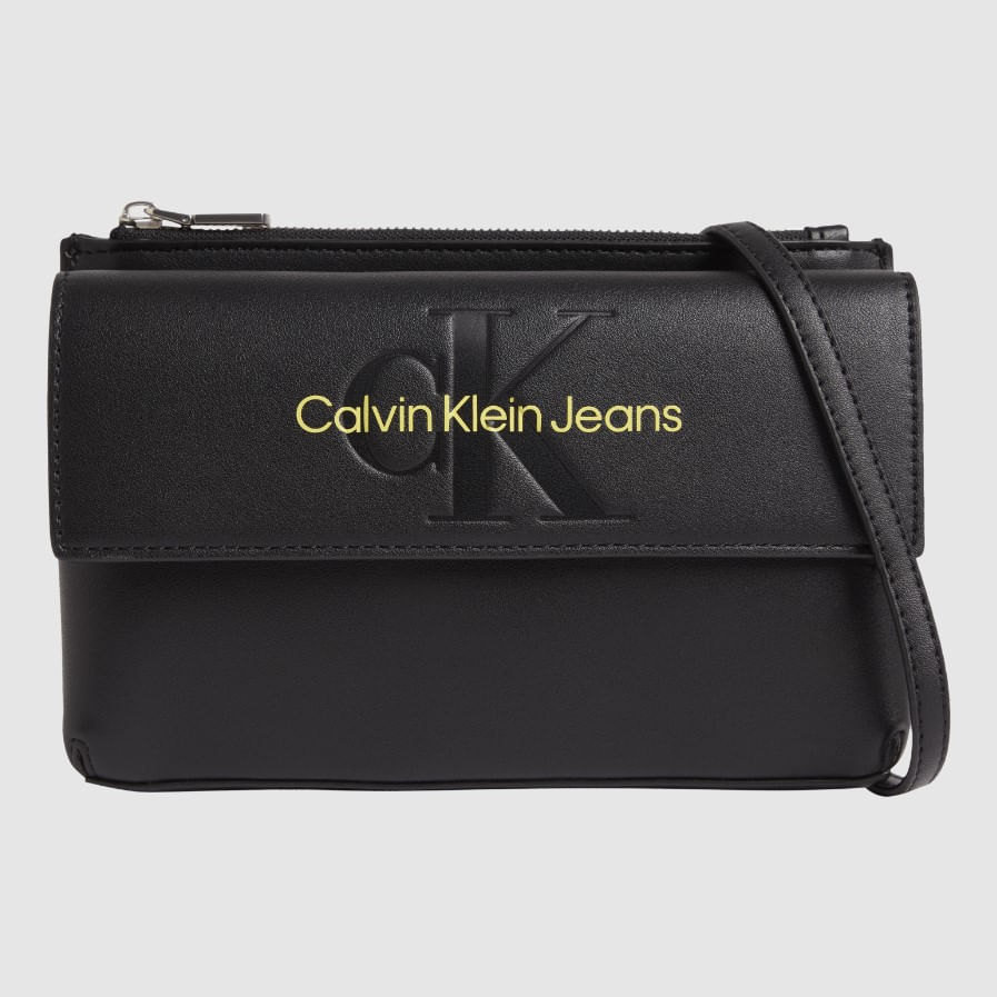 Bolsa Mulher Monogram Calvin Klein Creme - K60K610683.124