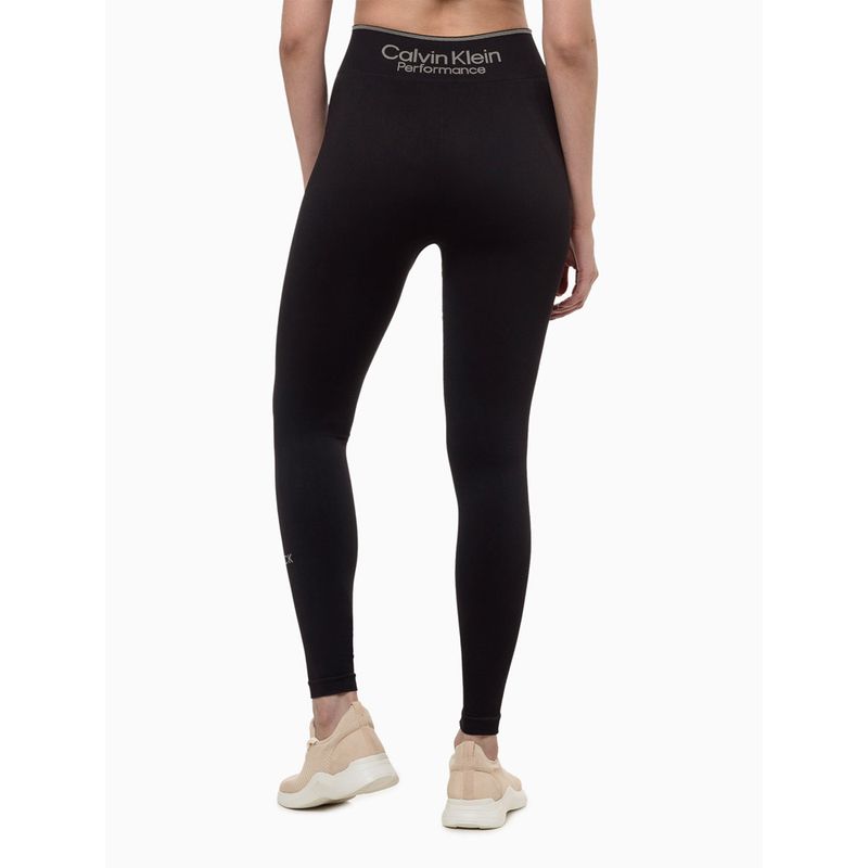 Legging Calvin Klein Recortes Preta - Compre Agora