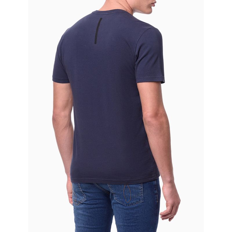 Camiseta Calvin Klein Básica - Azul Marinho - Camisetas - Masculino