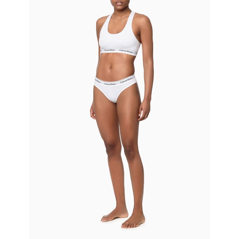 Top Feminino Nadador Elástico com Logo Plus Size Underwear Calvin Klein - Calvin  Klein