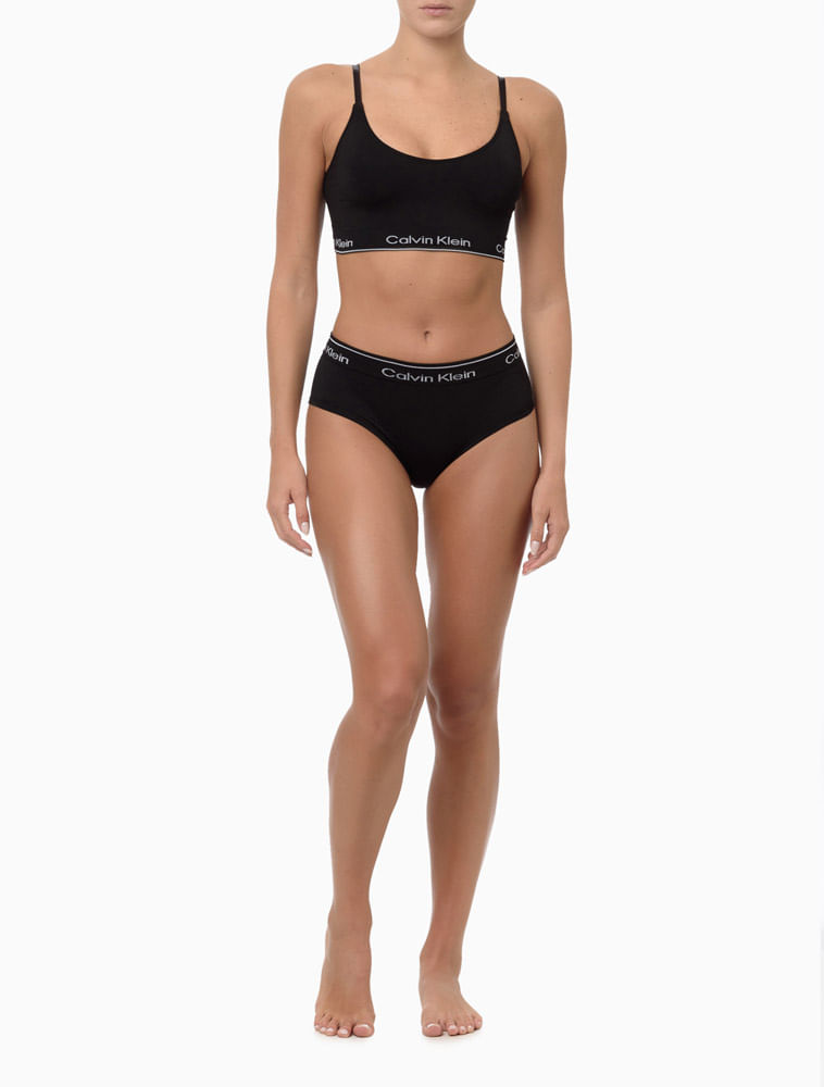 Top Calvin Klein Underwear Modern Seamless Preto - Compre Agora