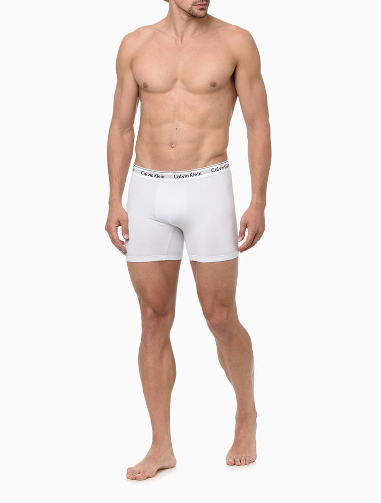 Cueca Calvin Klein Underwear Boxer Logo Vinho - Compre Agora