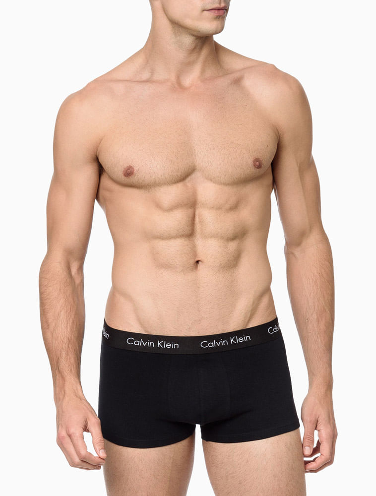 Cueca Calvin Klein Kit com 4 Peças Masculino Preto e Branco – Mr. Boss