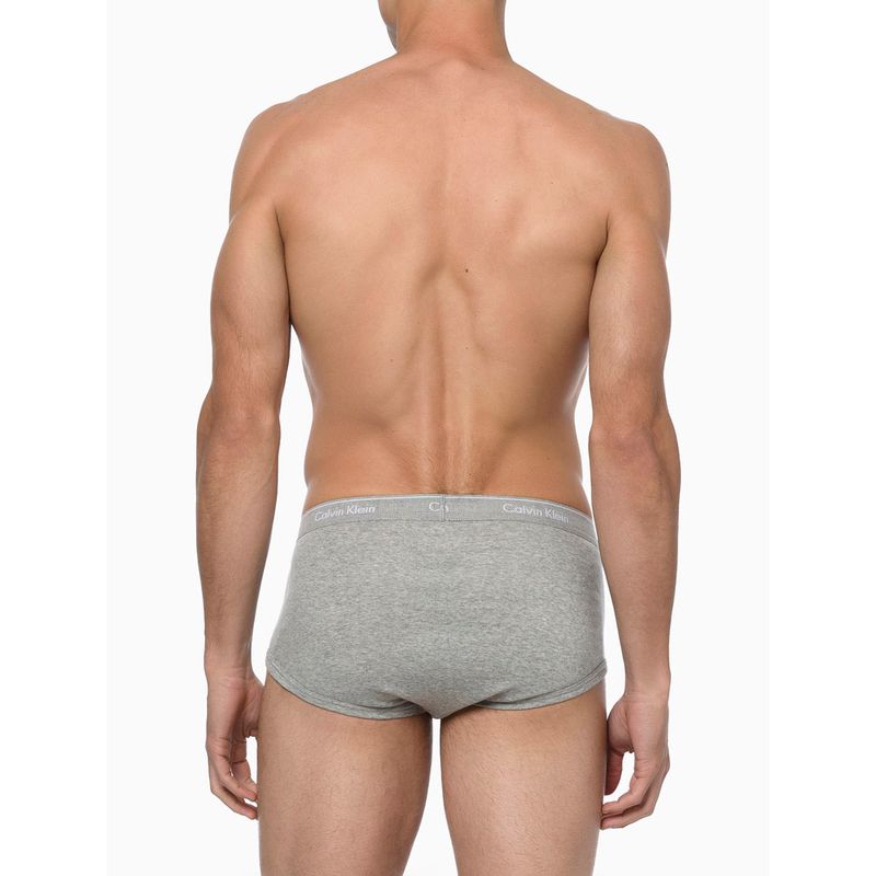 Kit de 3 Cuecas Brief De Cotton Rib - Calvin Klein Underwear - Branco -  Shop2gether