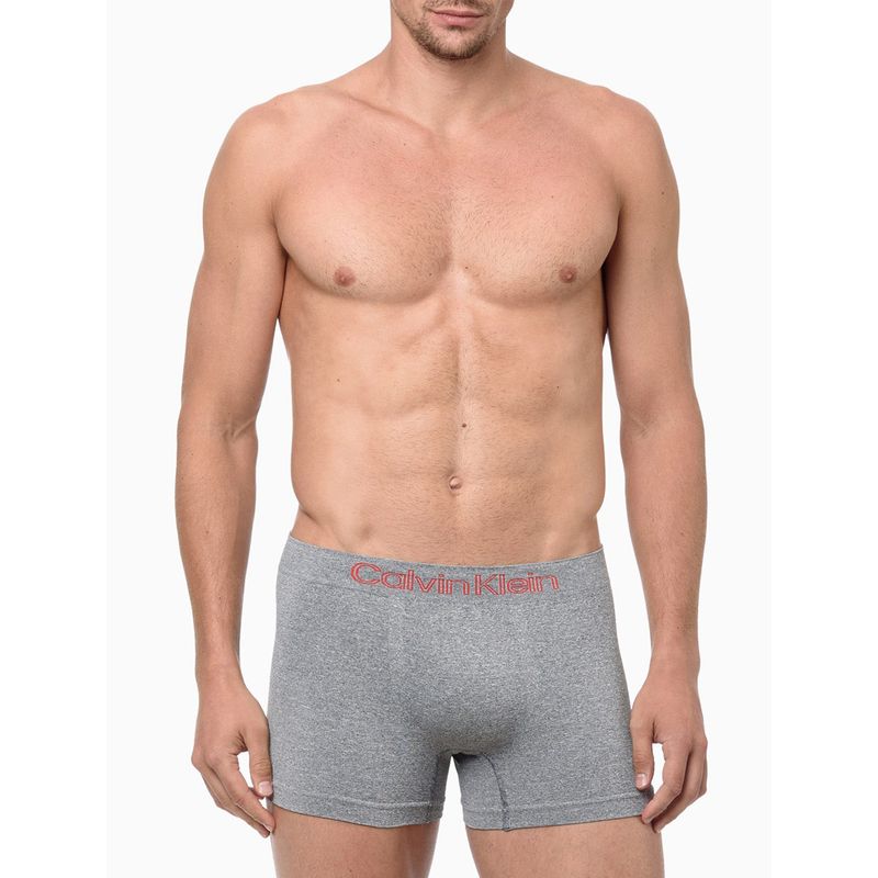 Kit 3 Underwear Trunk sem Costura Microfibra Cintura Baixa Cueca Calvin  Klein - Calvin Klein