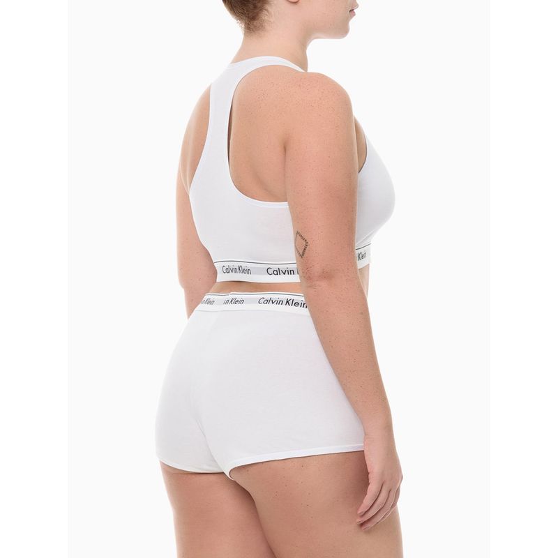 Top Feminino Nadador Elástico com Logo Plus Size Underwear Calvin Klein -  Calvin Klein