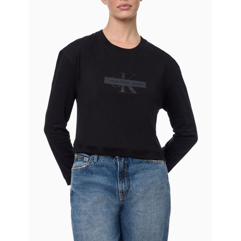 Blusa calvin klein fashion jeans feminina