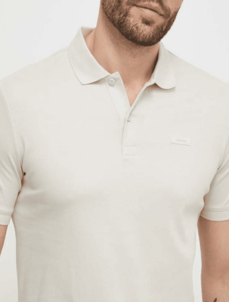 K10K111657-0111-2-POLO-CK-SLIM-MG-CURTA-SMOOTH-COTTON