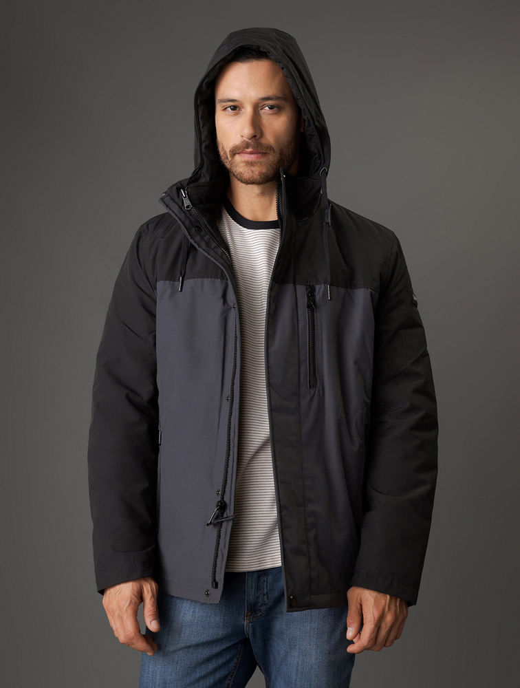 Jaqueta Masculina Matelassê Logo No Peito Calvin Klein - Calvin Klein