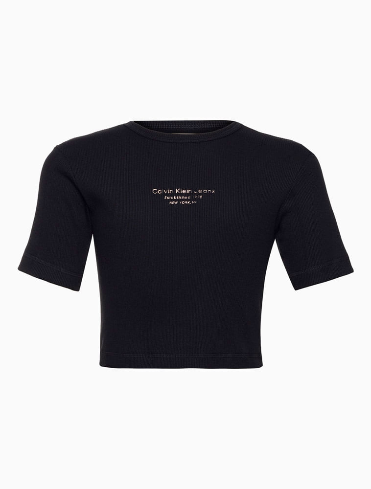 CG5OJ01BC181_0987_1-CAMISETA-MC-CKJ-GIRL--RIB-RELEVO-FOIL