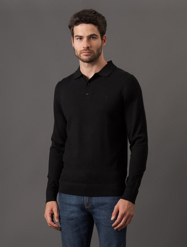 K10K113418_0987_1-POLO-CK-ML-TRICOT-MERINO