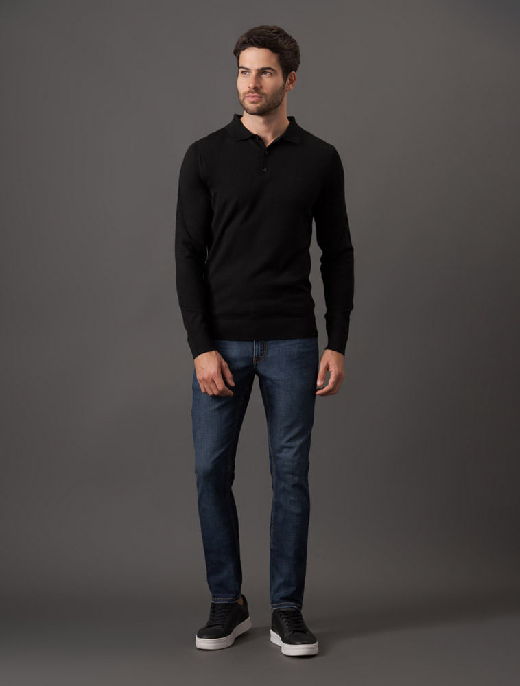 K10K113418_0987_3-POLO-CK-ML-TRICOT-MERINO